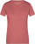 Dámske tričko - J. Nicholson, farba - red melange, veľkosť - S
