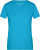 Dámske tričko - J. Nicholson, farba - turquoise melange, veľkosť - S