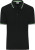 Pánske polo, farba - black/white/lime green, veľkosť - 3XL
