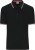 Pánske polo, farba - black/white/red, veľkosť - L