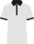 Dámske polo, farba - white/black, veľkosť - XS