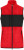 Dámska vesta, farba - red/black, veľkosť - M