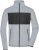 Pánska bunda, farba - light melange/black, veľkosť - XXL