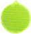 Okrúhly reflektor - MBW, farba - lime yellow, veľkosť - One Size