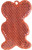 Reflektor v tvare myši - MBW, farba - red, veľkosť - One Size