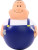 Wobblebert® pracovník - MBW, farba - multicoloured, veľkosť - One Size