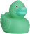 Klasická pískacia kačka - MBW, farba - pastel green, veľkosť - 7,5 cm