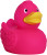 Klasická pískacia kačka - MBW, farba - pink, veľkosť - 7,5 cm