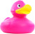 Pískacia kačka obor - MBW, farba - pink, veľkosť - 30,0 cm