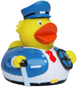 Pískacia kačka vodič autobusu