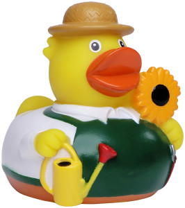 Pískacia kačka záhradník
