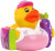 Školská pískacia kačka - MBW, farba - rose, veľkosť - One Size