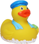 Pískacia kačka perličkový kúpeľ