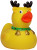 Pískacia kačka vianočný los - MBW, farba - multicoloured, veľkosť - One Size