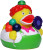 Pískacia kačka klaun - MBW, farba - multicoloured, veľkosť - One Size