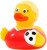 Pískacia kačka futbalistka - MBW, farba - multicoloured, veľkosť - One Size