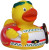 Pískacia kačka CityDuck® Rím - MBW, farba - multicoloured, veľkosť - One Size