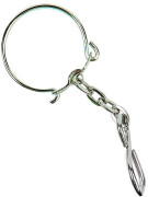 Keychain with S-hook