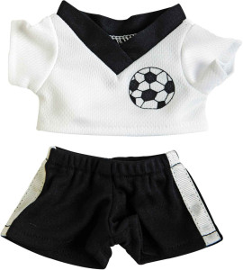 Futbalový dres, vhodná pre plyšové zvieratká