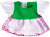 Bavorské šaty - MBW, farba - multicoloured, veľkosť - S