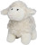 Plyšová ovečka Connor - MBW, farba - white, veľkosť - One Size
