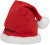 Vianočná čiapka - MBW, farba - red, veľkosť - M