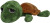 Plyšová korytnačka Lotte - MBW, farba - green, veľkosť - One Size