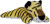 Tiger slúžiaci ako čistič obrazovky - MBW, farba - light brown, veľkosť - One Size
