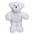 Medveď Meike - MBW, farba - white, veľkosť - One Size