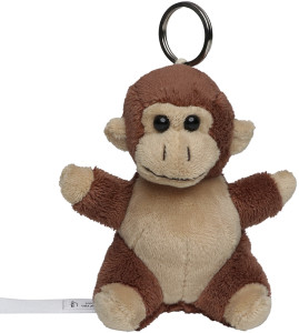 Plyšová opica s kľúčenkou - MBW