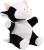 Plyšová kravička Cordula - MBW, farba - white/black, veľkosť - One Size