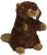 Plyšový bobor Brian - MBW, farba - brown, veľkosť - One Size
