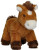 Plyšový poník Luna - MBW, farba - brown, veľkosť - One Size