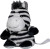XXL zebra - MBW, farba - black/white, veľkosť - One Size