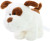 Stopovací pes teriér Steffi - MBW, farba - brown/white, veľkosť - One Size