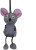Reflexná myška - MBW, farba - gray, veľkosť - One Size