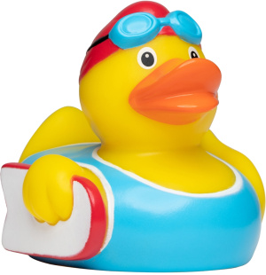 Squeaky duck swimming beginner