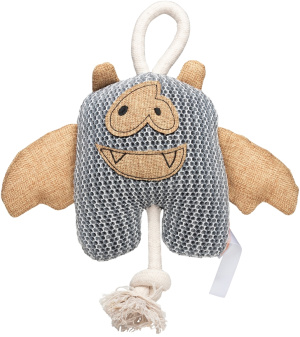 Dog toy bat