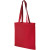 Bavlnená taška Madras - Bullet - farba červená s efektem námrazy
