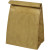 Chladiaca papierová taška Brown - Bullet - farba přírodní