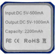 PowerBank Volt alu 2200mAh