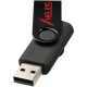 Kovový USB Rotate, 4 GB - černá 5