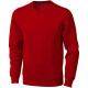 Surrey unisex sveter s okrúhlym výstrihom - červená 5