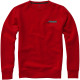 Surrey unisex sveter s okrúhlym výstrihom - červená s efektem námrazy