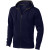 Mikina Arora s kapucňou, zips v celej dĺžke - Elevate, farba - námořnická modř, veľkosť - XL