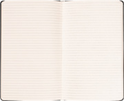 NOTIQUE Notes Tucson čierny/žltý, linajkovaný, 13 x 21 cm
