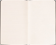 NOTIQUE Notes Tucson čierny/ružový, linajkovaný, 13 x 21 cm