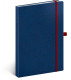 Notes Vivella Classic modrý/červený, bodkovaný, 15 × 21 cm - modrá 2