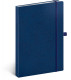 Notes Vivella Classic modrý/modrý, bodkovaný, 15 × 21 cm - modrá 4