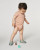 Body pre bábätká s krátkymi rukávmi - Stanley Stella, farba - fraiche peche, veľkosť - 18-24 m/86-92cm